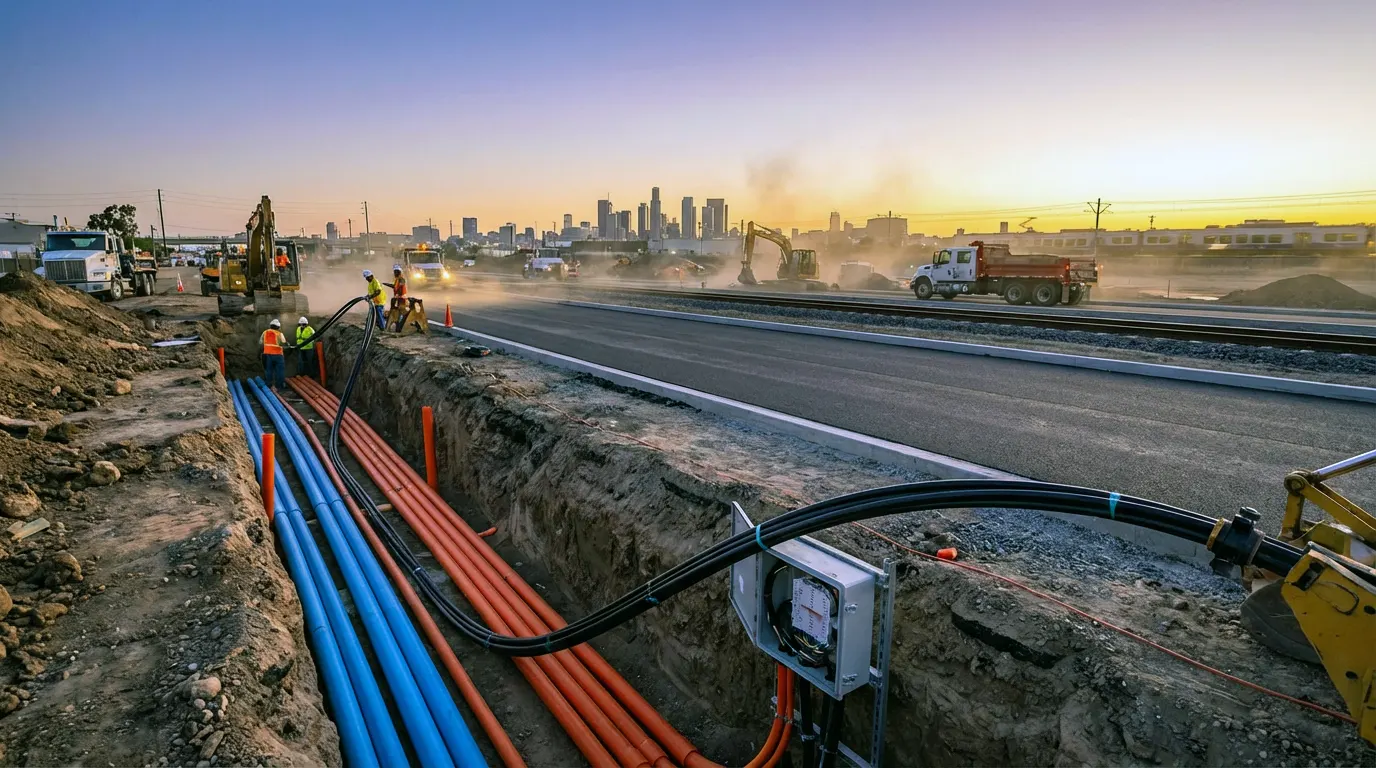 Snel en storingsvrij verbinden. Glasvezel